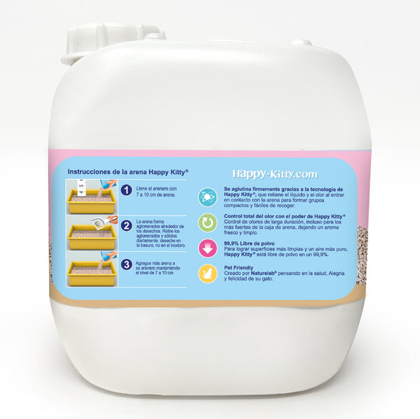 HAPPY KITTY® ARENA SIN AROMA PARA GATO - 4 KILOS
